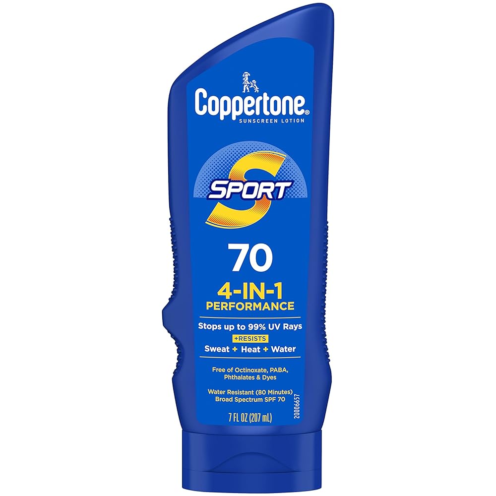 Coppertone Sport SPF 70 Sunscreen Lotion