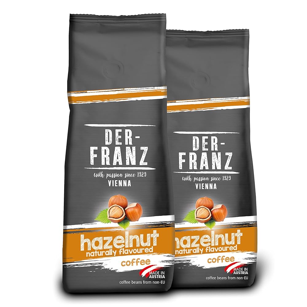 DER-FRANZ Hazelnut Flavored Ground Coff...