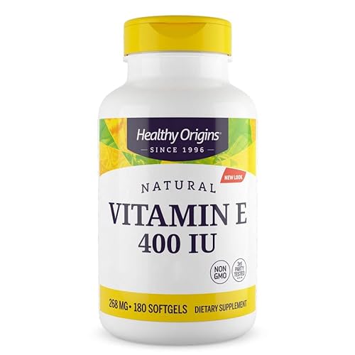 Healthy Origins Natural Vitamin E 400IU...