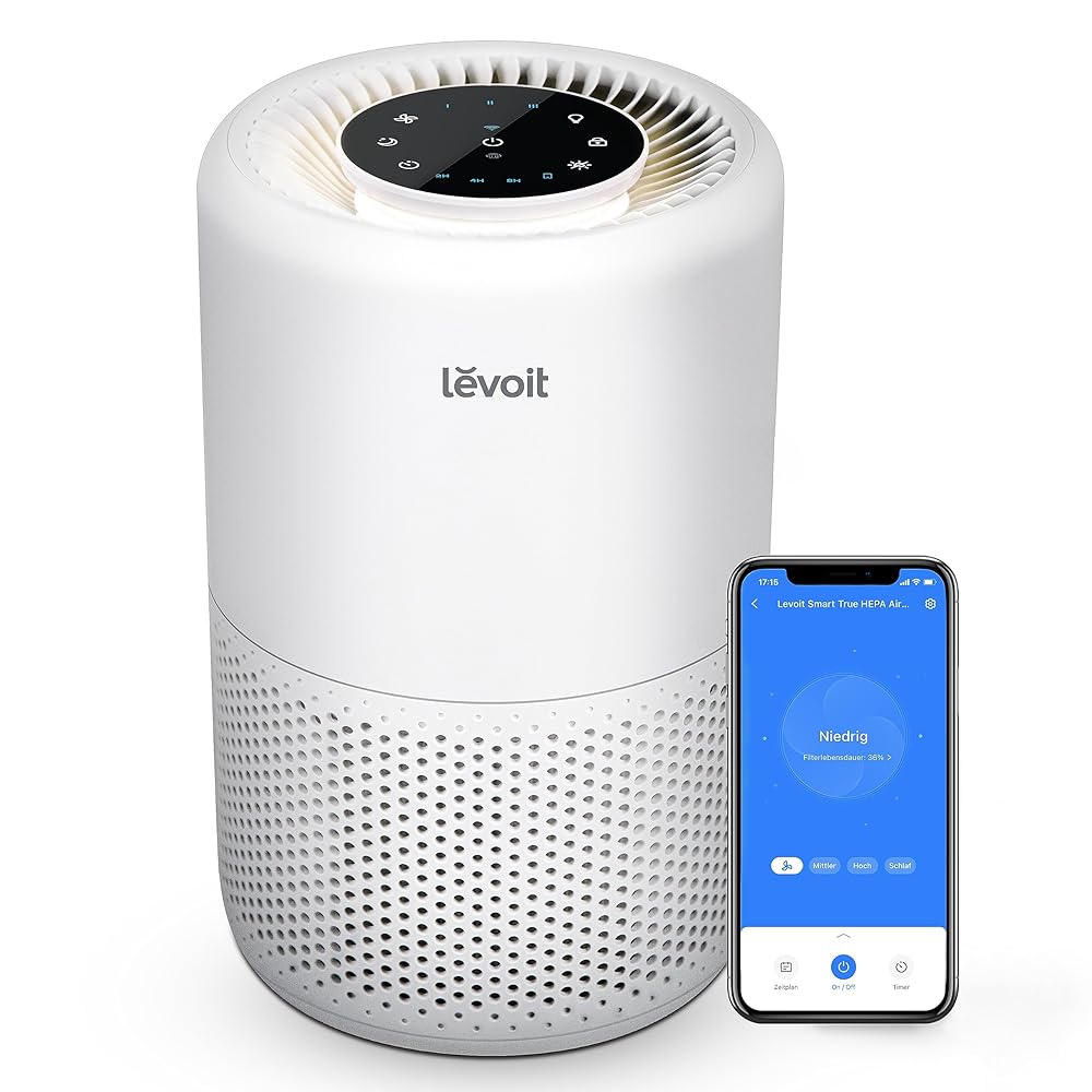 LEVOIT HEPA Air Purifier for Allergies ...