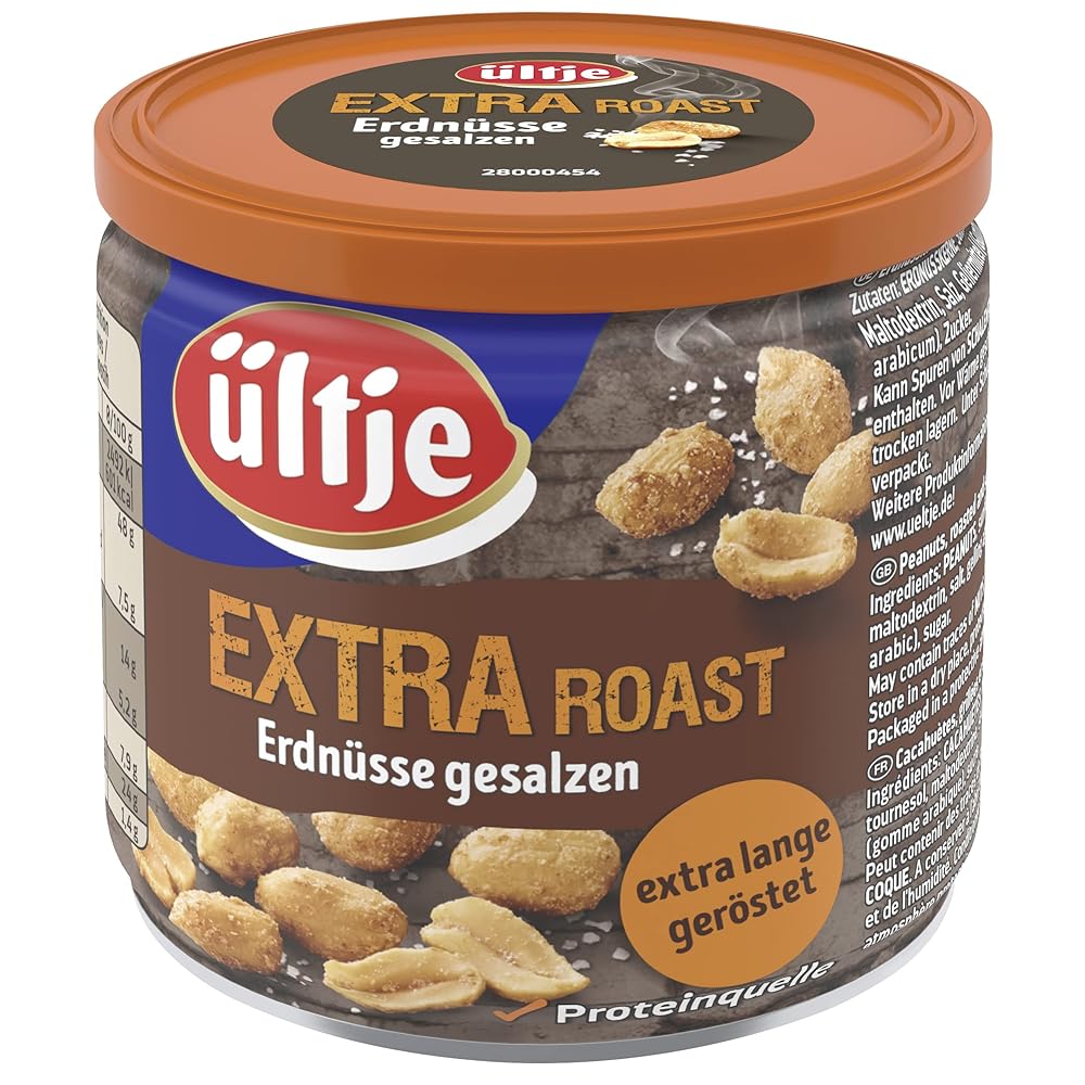 ültje Extra Roast Salted Peanuts, 180g