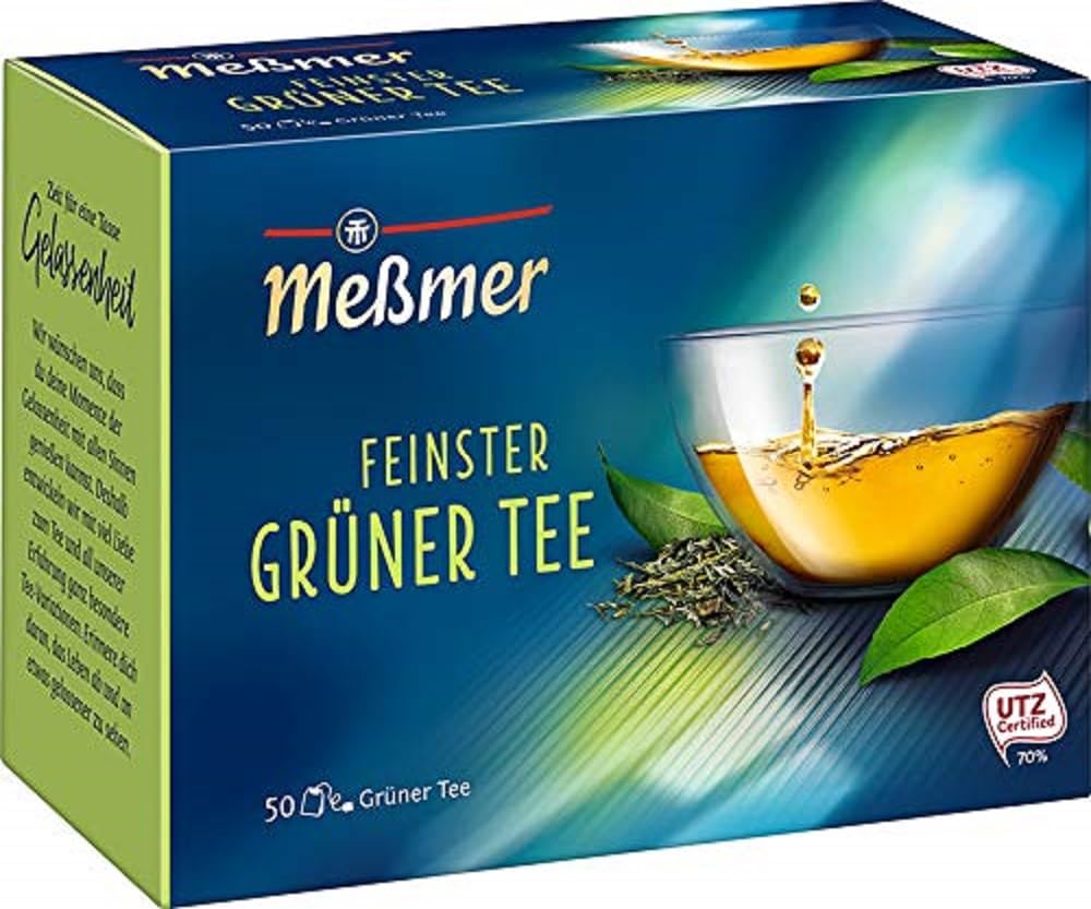 Meßmer Fine Green Tea | 50 Tea Bags | V...