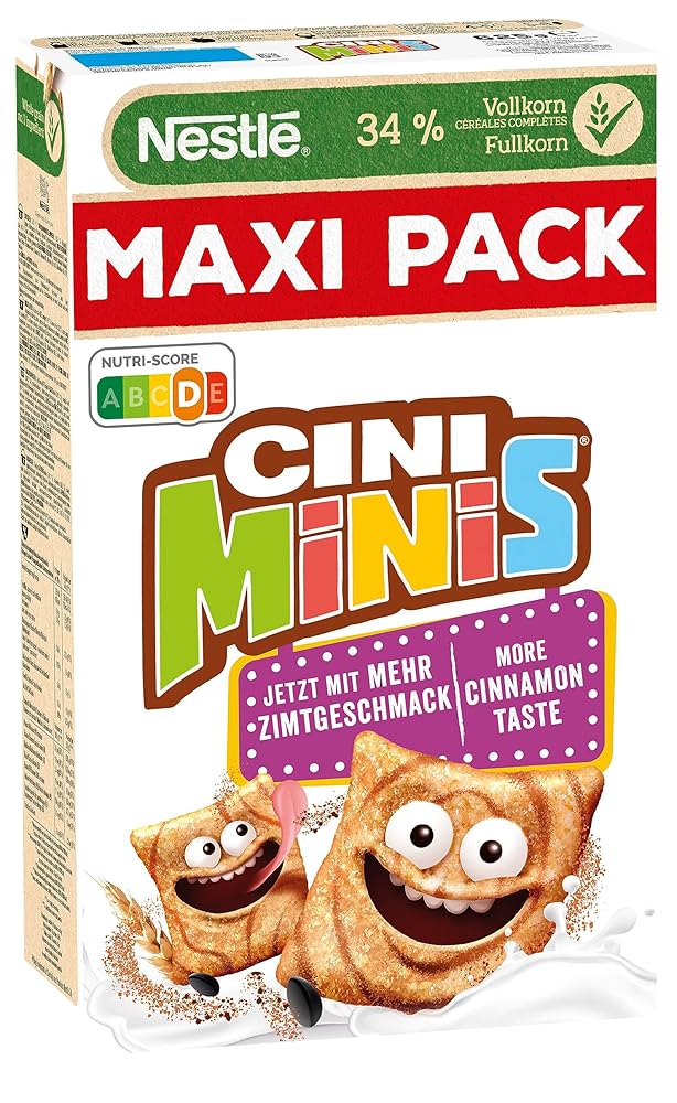 Nestlé Cini Minis Crunchy Flakes, Maxi ...