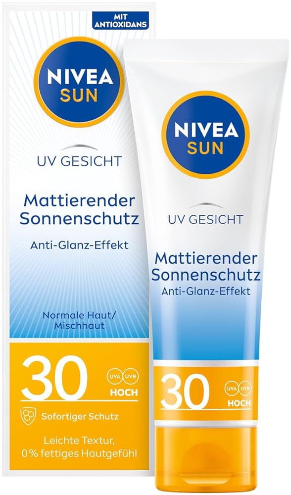 NIVEA SUN Mattifying Sunscreen LSF 30