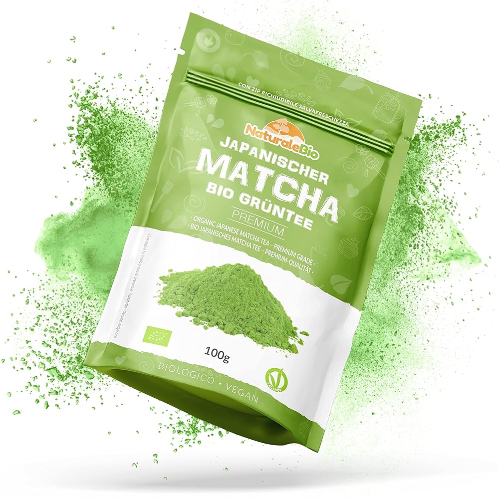 Organic Matcha Tea Powder – Premi...