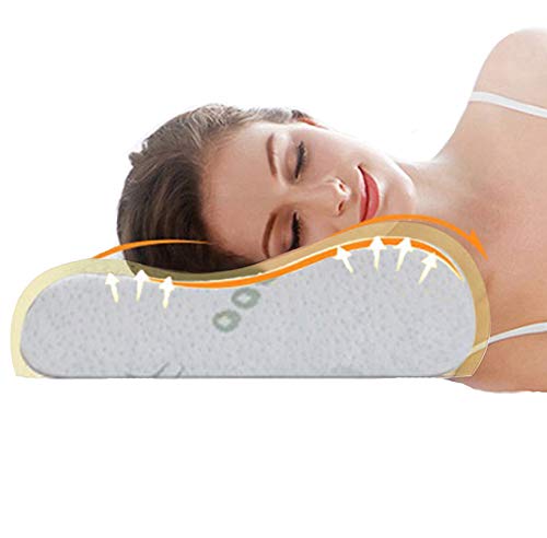 Orthopedic Memory Foam Pillow with Bamb...