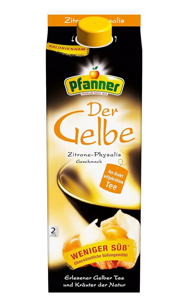 Pfanner Yellow Lemon Physalis Tea