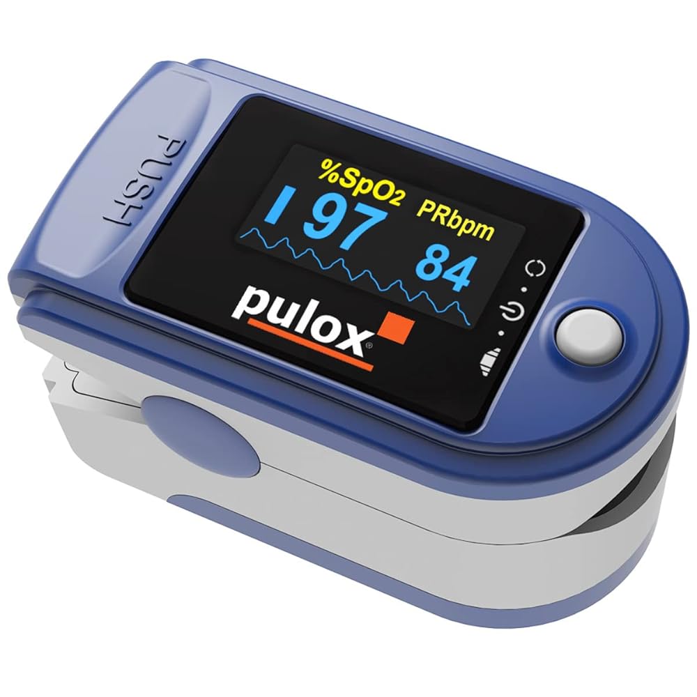 PULOX PO-200 Solo Finger Pulse Oximeter