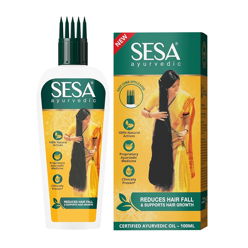 Sesa Ayurvedic Hair Oil for Hair Loss &...