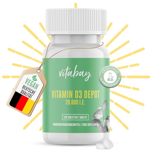 Vitabay Vitamin D3 Depot Vegan Tablet