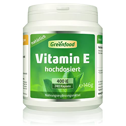Greenfield Vitamin E 400 IU, Natural So...