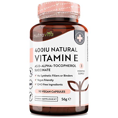 Nutravita Vitamin E 400IU D-Alpha Tocop...