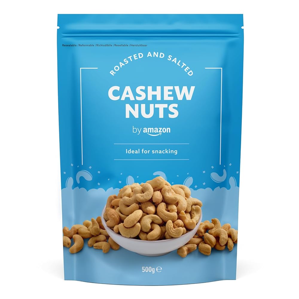 Amazon Roasted Cashew Nuts, 500g