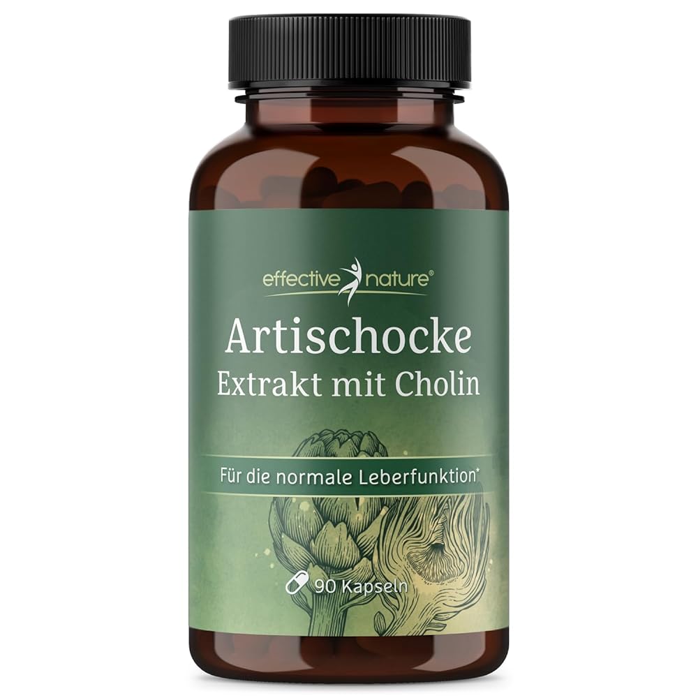 Artichoke Extract Capsules: High Dose S...