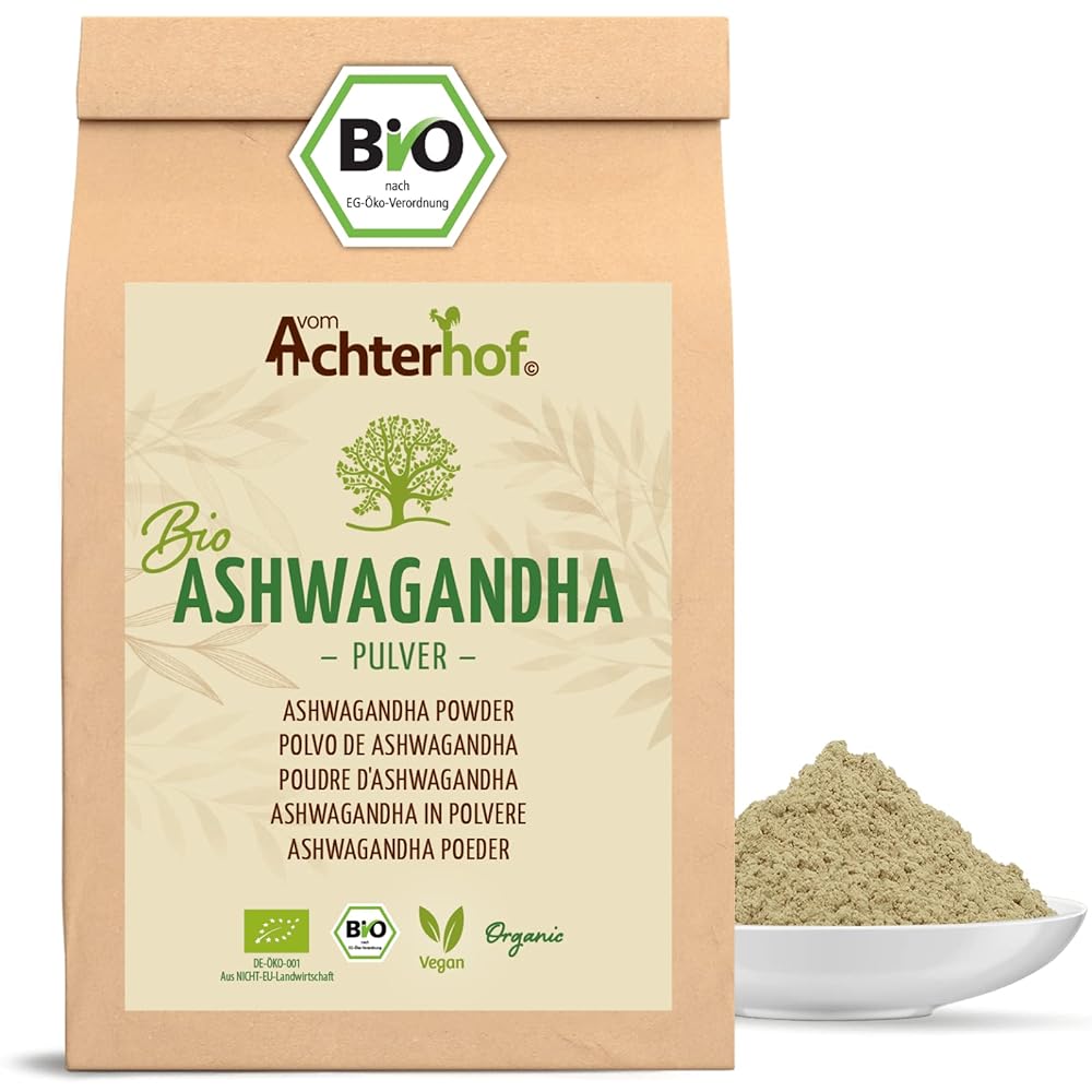 Bio Ashwagandha Powder (500g) – A...