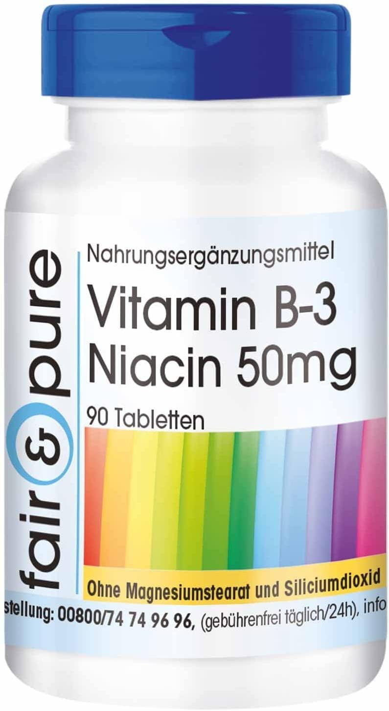 Fair & Pure® Niacin 50mg Tablets &...