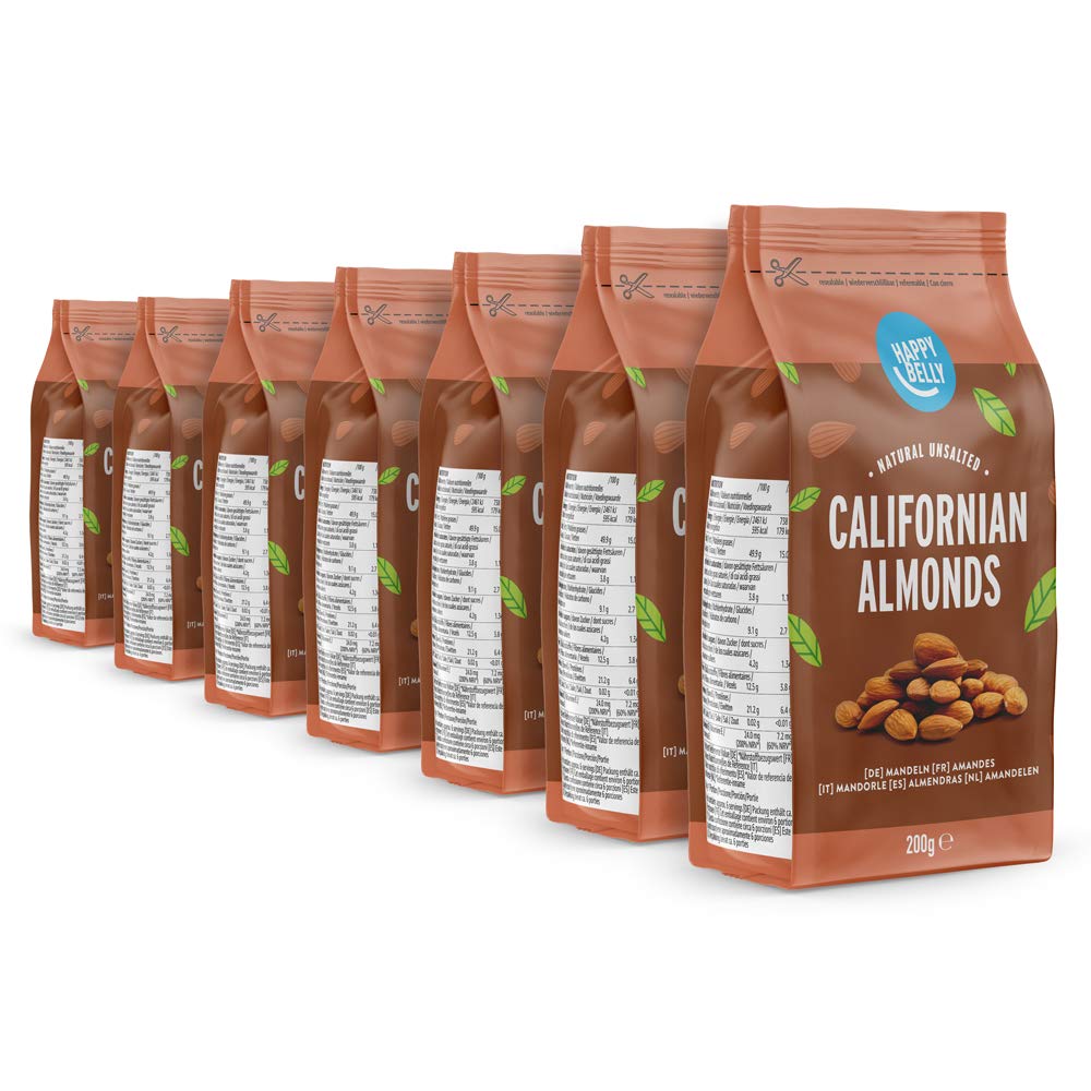 Happy Belly California Almonds, Unsalte...