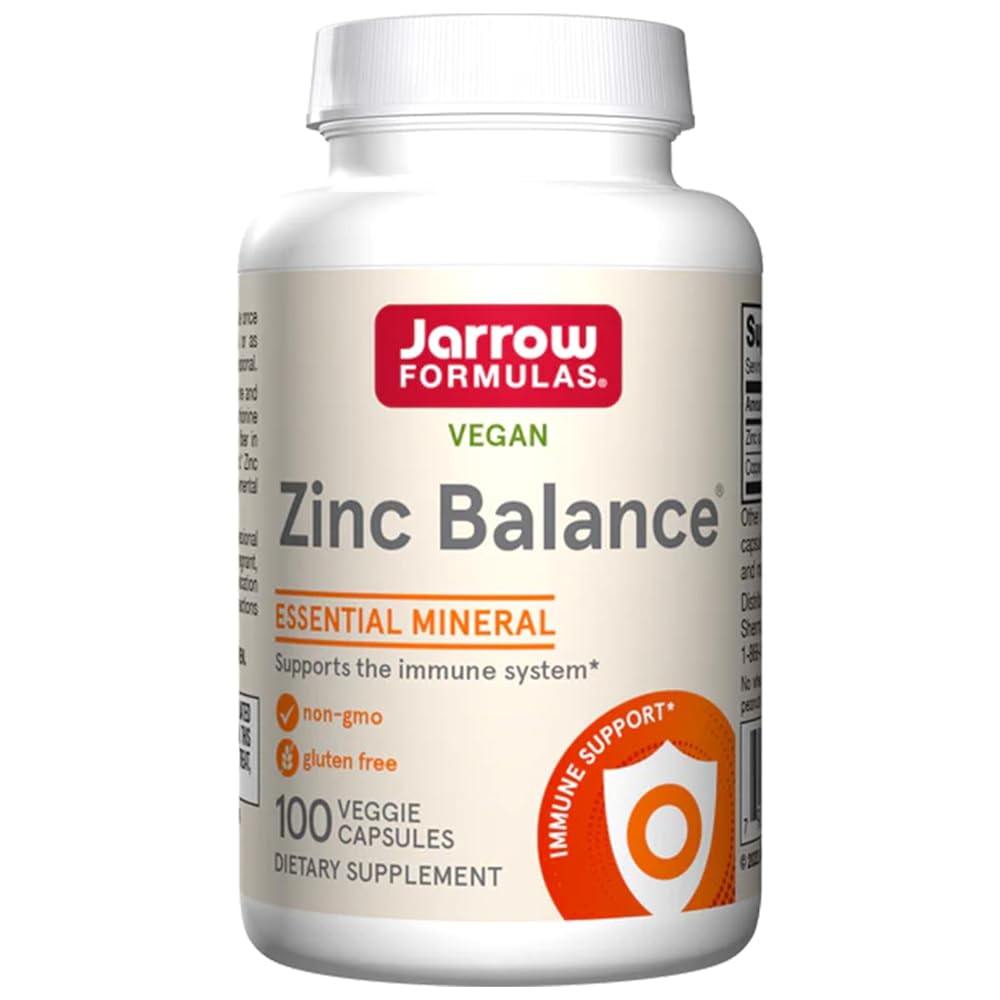 Jarrow Formulas Zinc Balance, 100 Vegan...