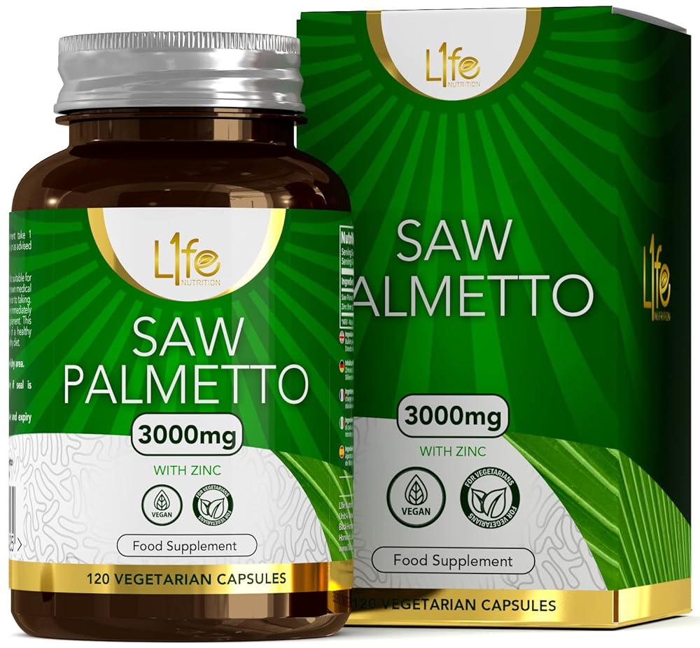 Life Nutrition Saw Palmetto & Zinc...