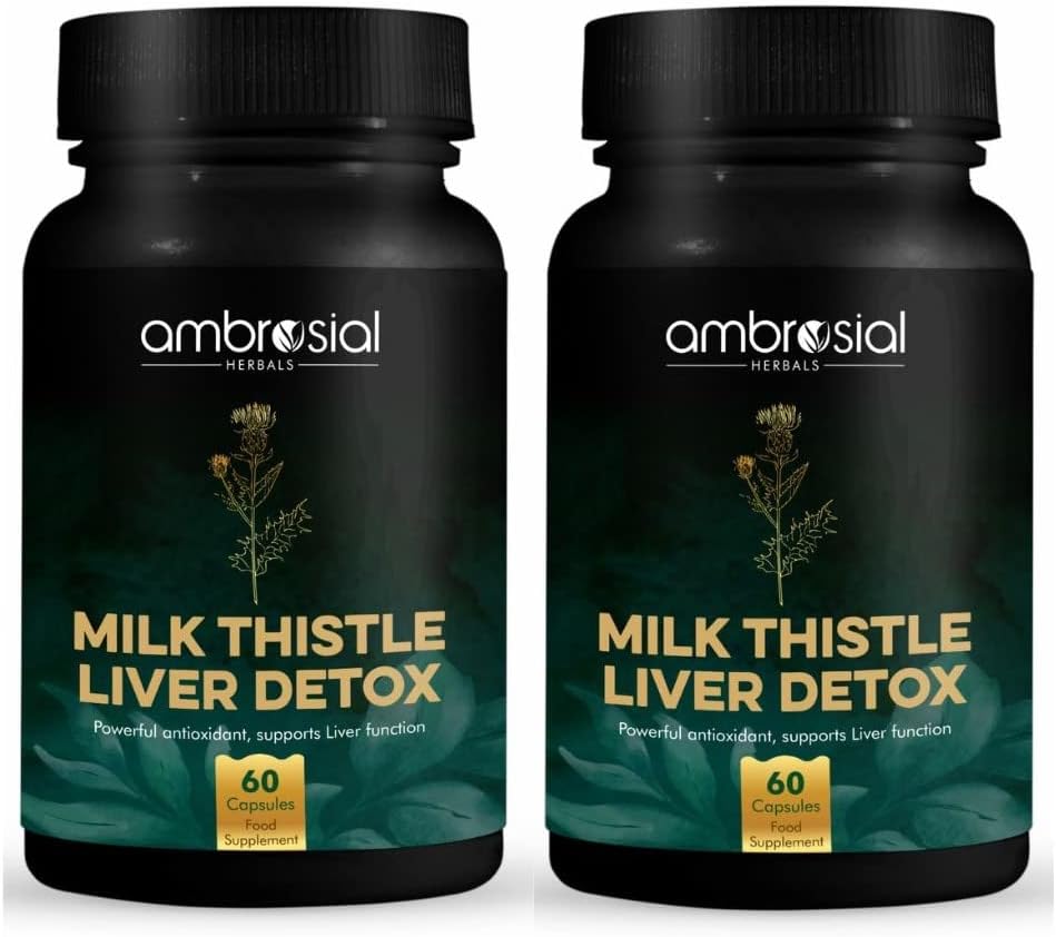 Liver Support Capsules with Milk Thistle
