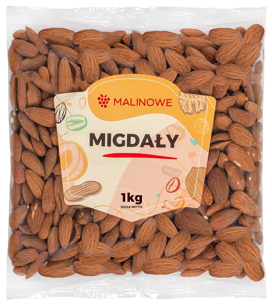 Malinowe Whole Almond Kernels 1 kg
