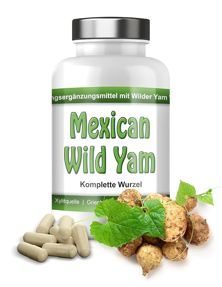 Mexican Wild Yam Capsules, 150 x 750mg