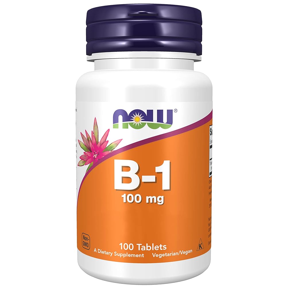 Now Foods B-1 100mg Tablets