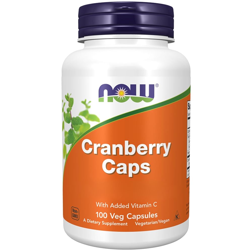 Now Foods Cranberry Caps with Vitamin C