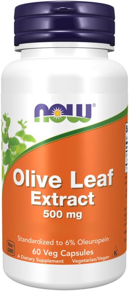 Now Foods Olive Leaf Extract, 500mg