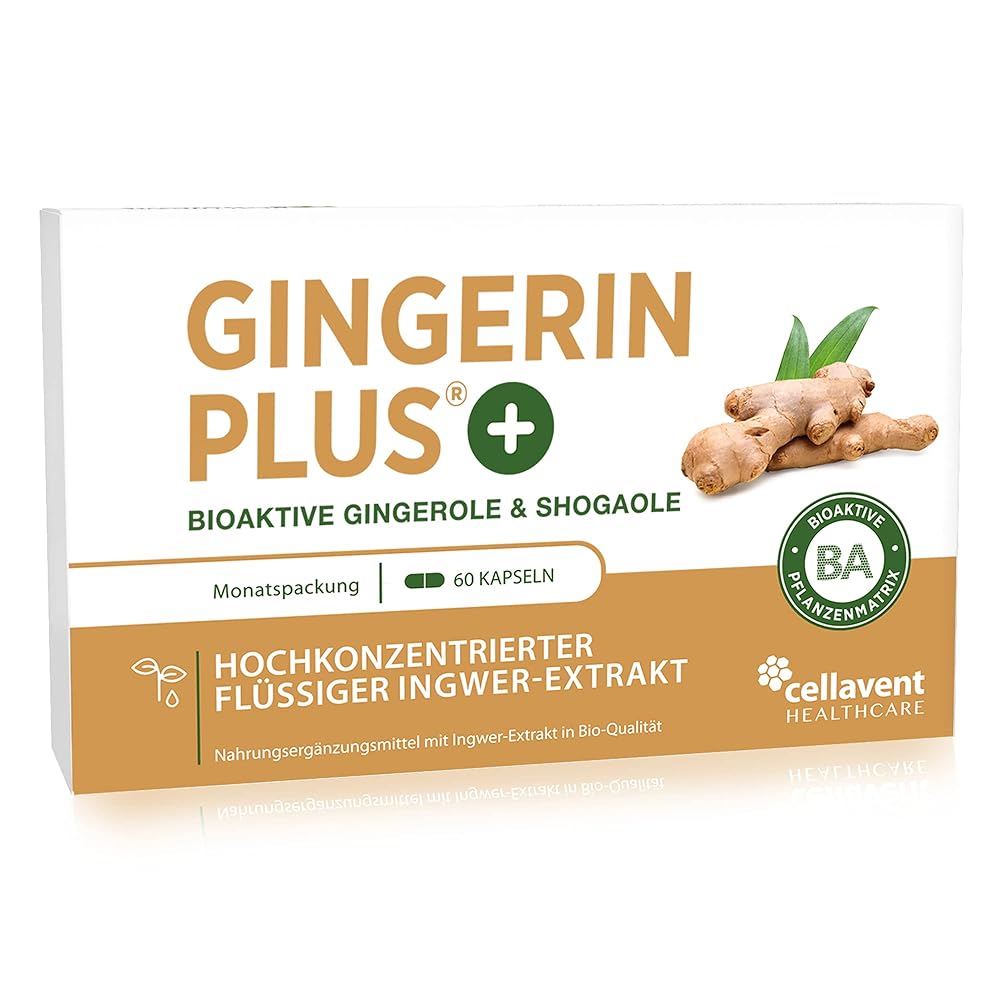 Organic Ginger Capsules – High Do...