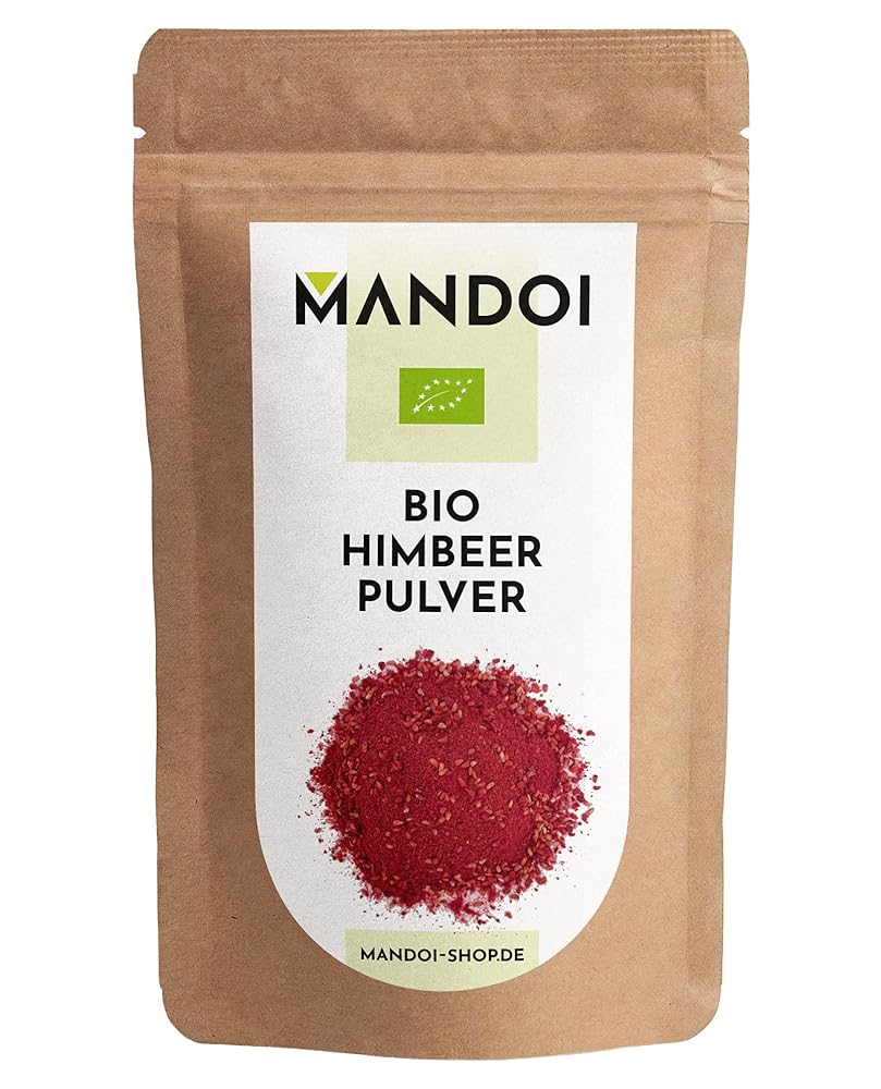 Organic Raspberry Powder, 100% Pure, 80g