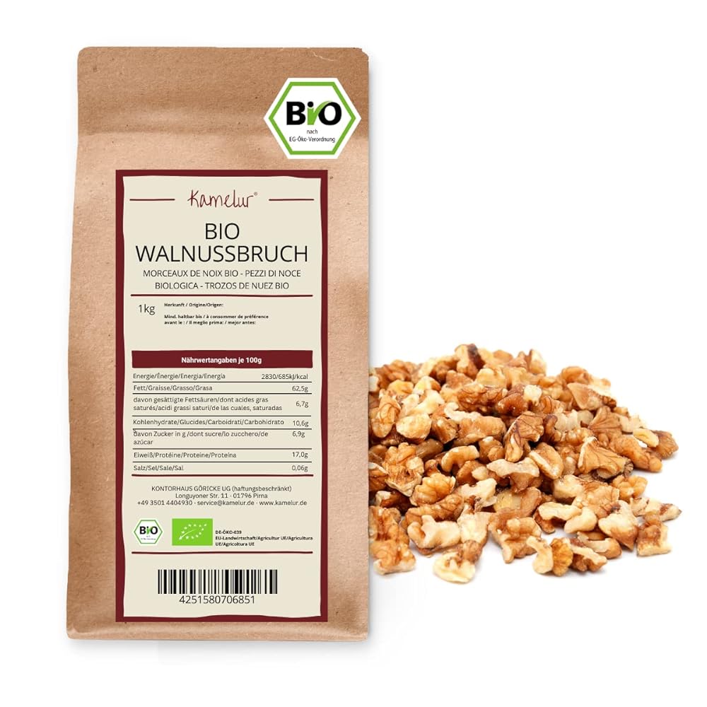 Organic Walnut Kernels from Italy