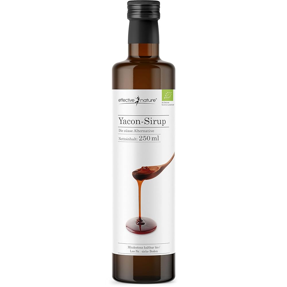 Organic Yacon Syrup – Glass Bottle