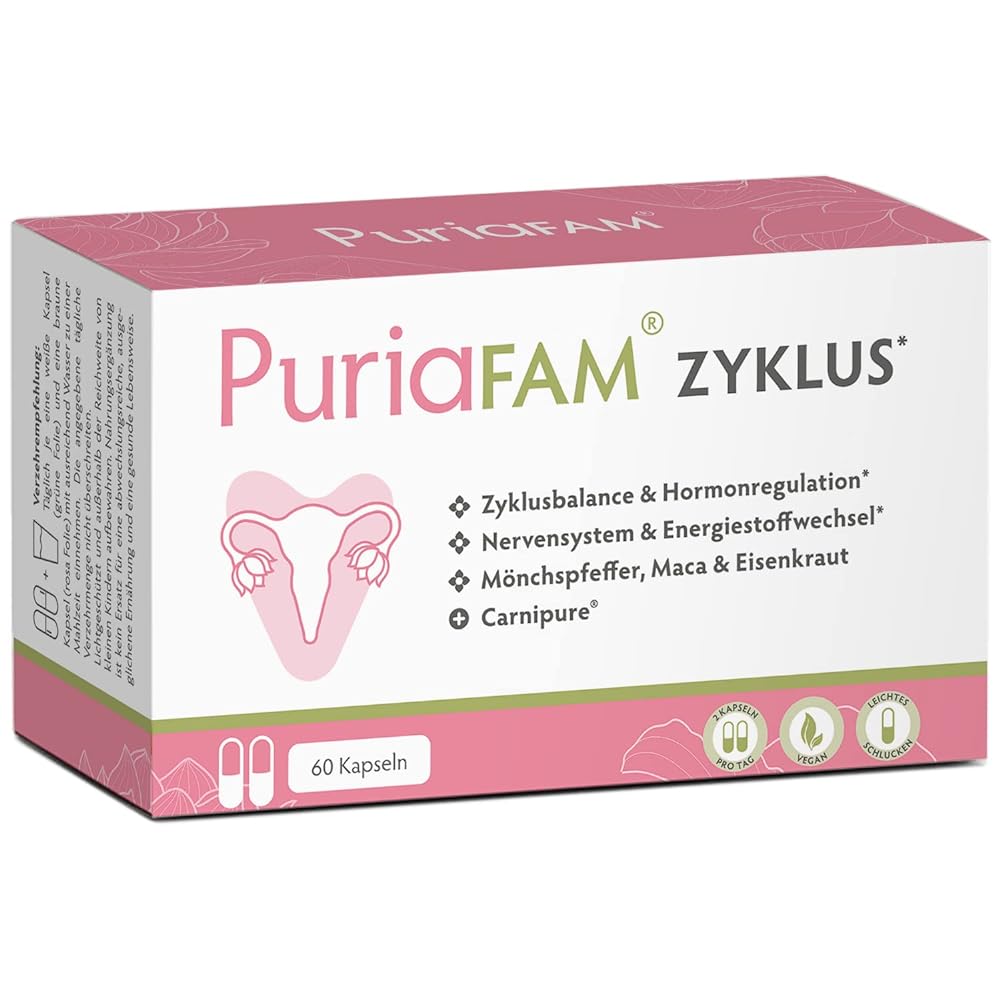 PURIAFAM Cycle Tablets – 60 Capsules