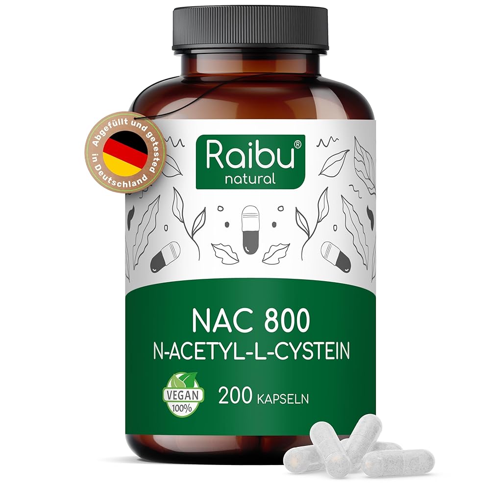 Raibu NAC 800 High Dose Capsules