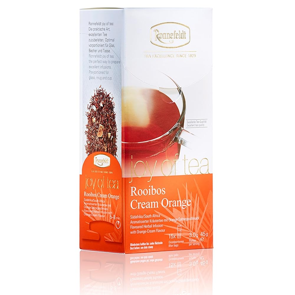 Ronnefeldt Rooibos Cream Orange Tea Bags
