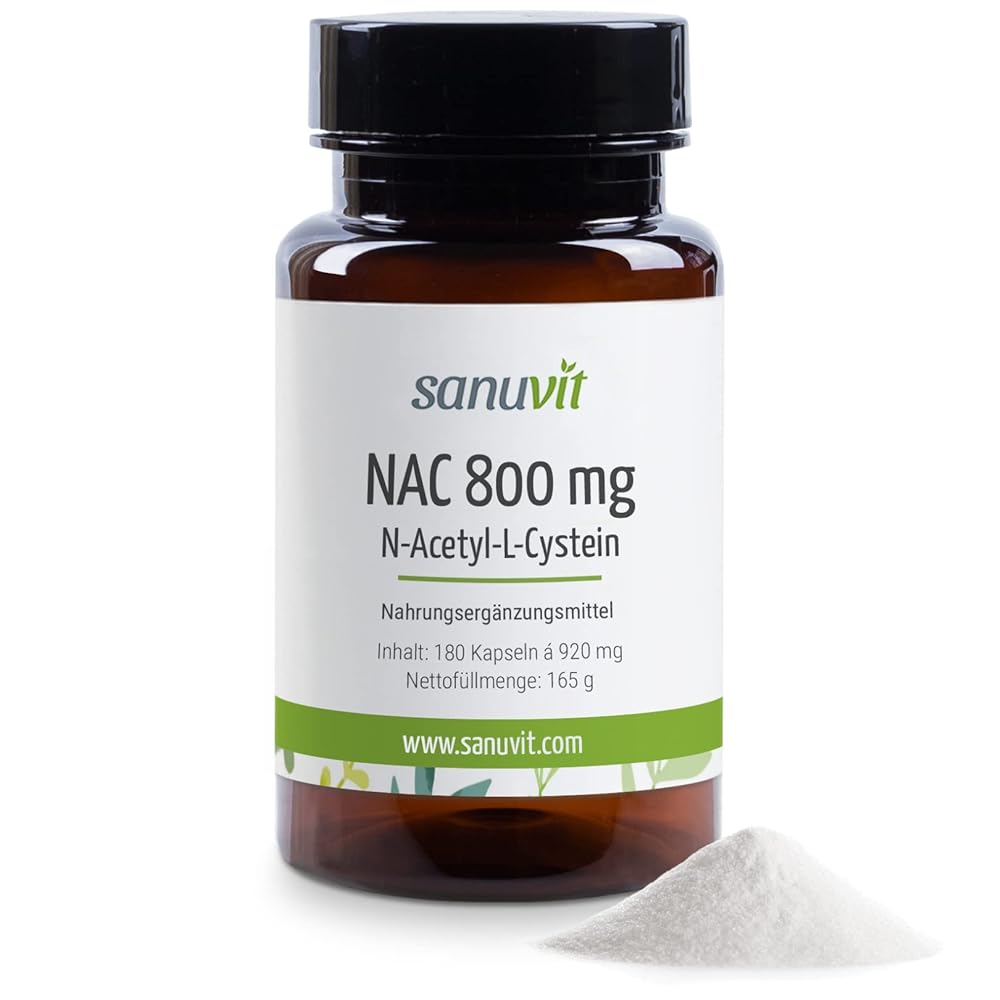 Sanuvit® NAC 800mg High-Dose Capsules