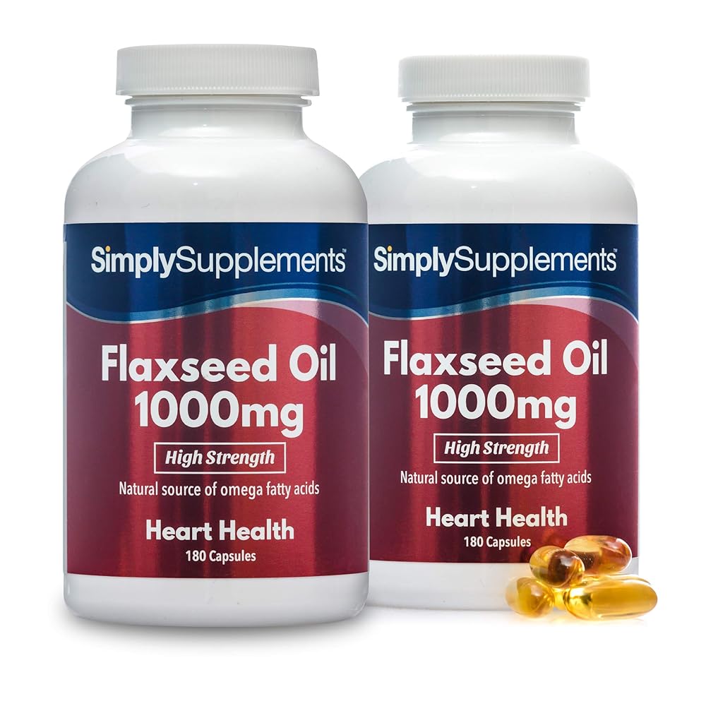 SimplySupplements Flaxseed Oil Capsules...