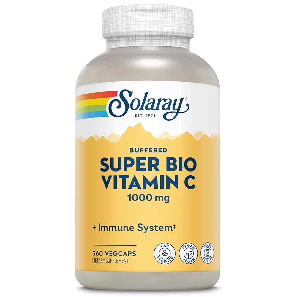 Solaray Vitamin C Super Bio – 360...