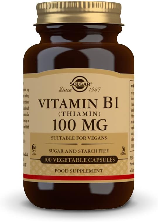 Solgar B-1 100 mg Capsules