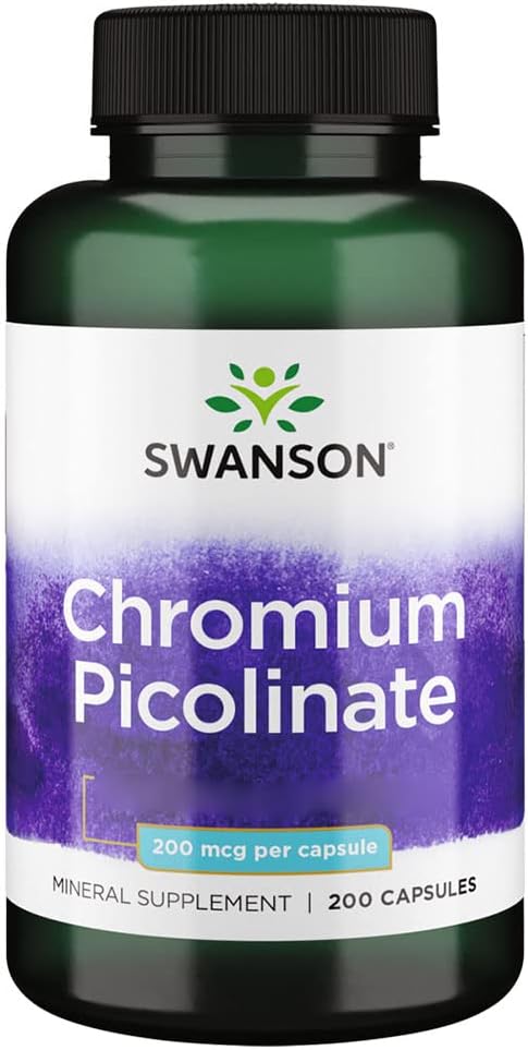 Swanson Chromium Picolinate, 200mcg, 20...