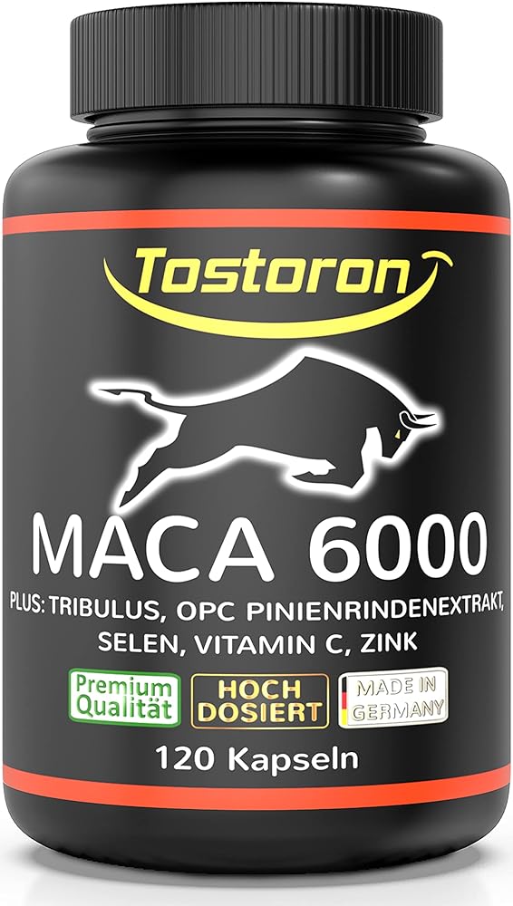 Tostoron MACA 6000 High Dosage Capsules