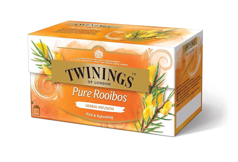 Twinings Rooibos Tea: 100% Natural, Caf...