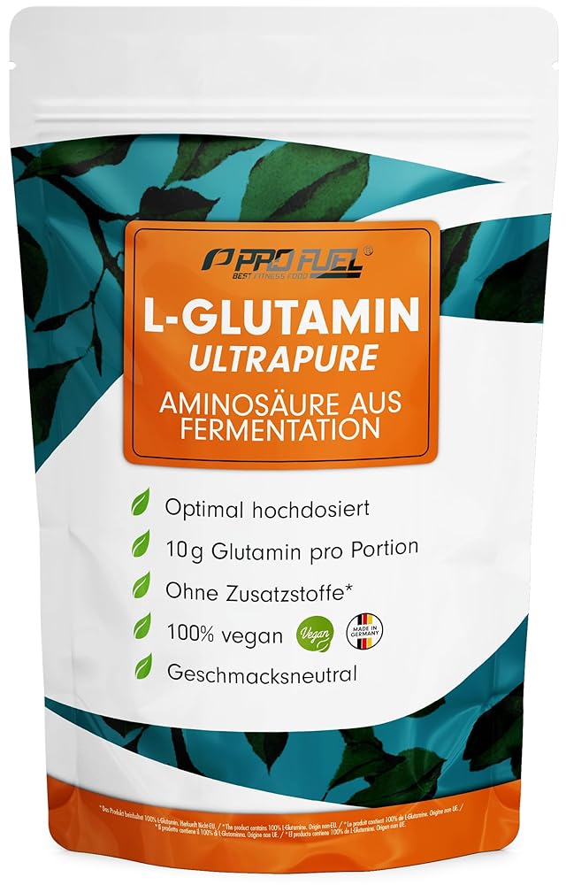 UltraPure Vegan L-Glutamine Powder, 500g