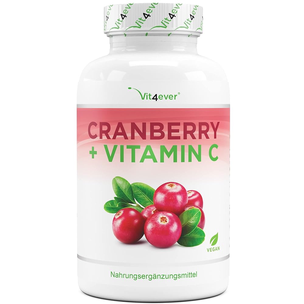 Vegan Cranberry Extract Capsules –...