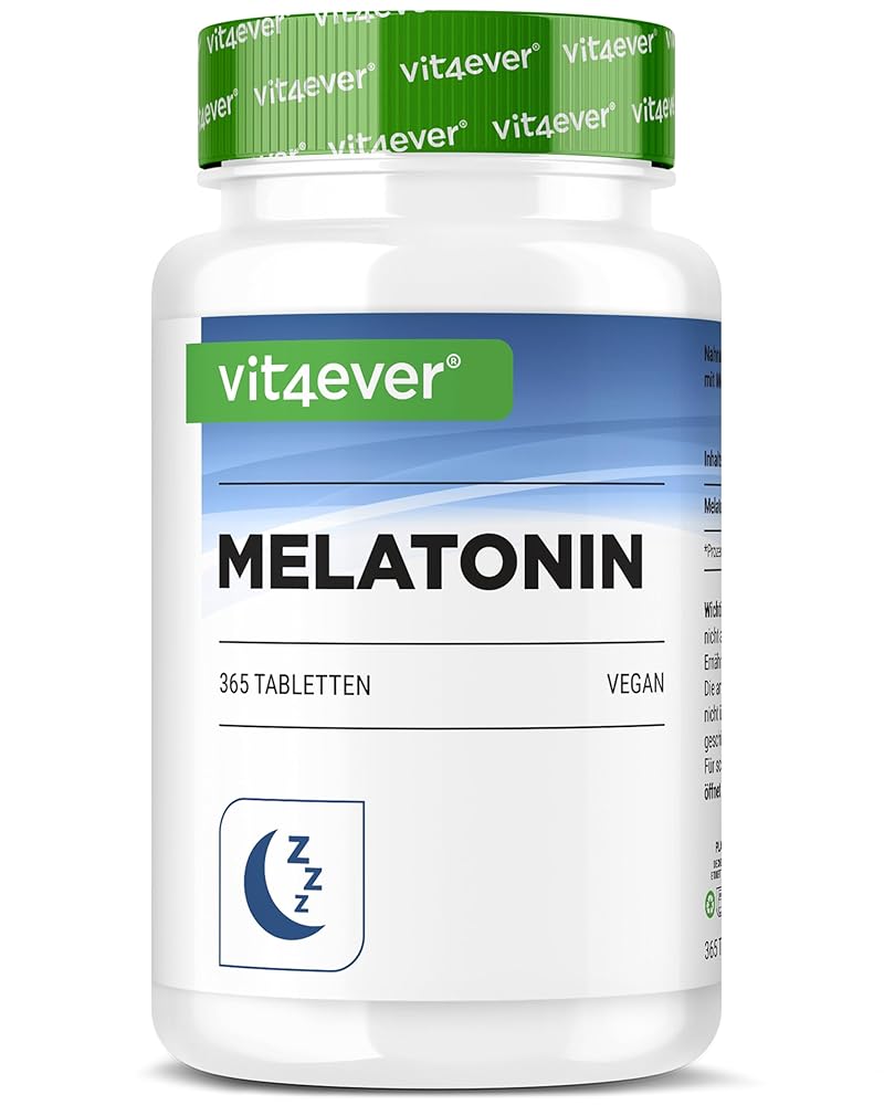 Vegan Melatonin Tablets – 365 Dai...