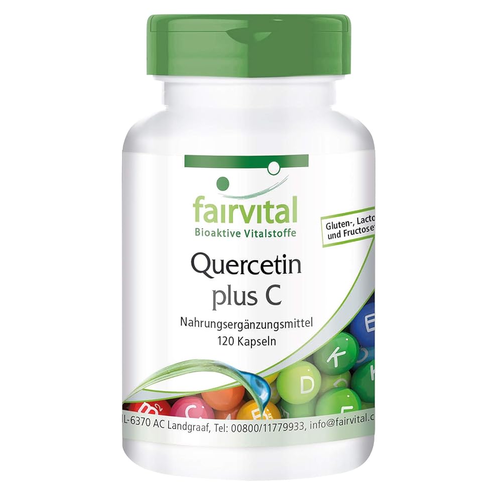 Vegan Quercetin Plus Vitamin C Capsules