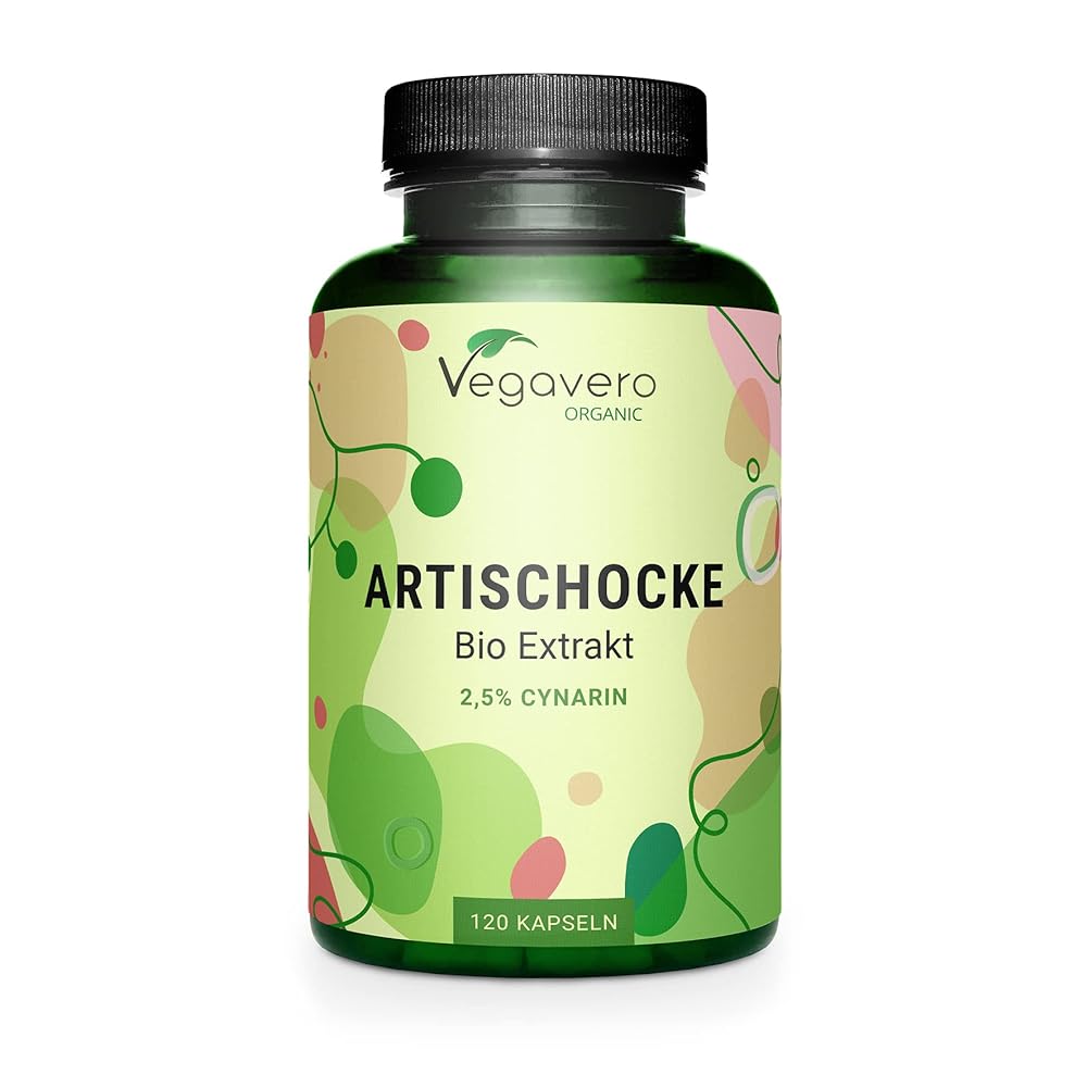 Vegavero Organic Artichoke Capsules 200...