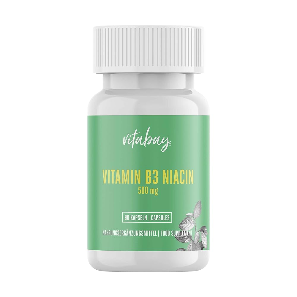 Vitabay Vitamin B3 Niacin Capsules