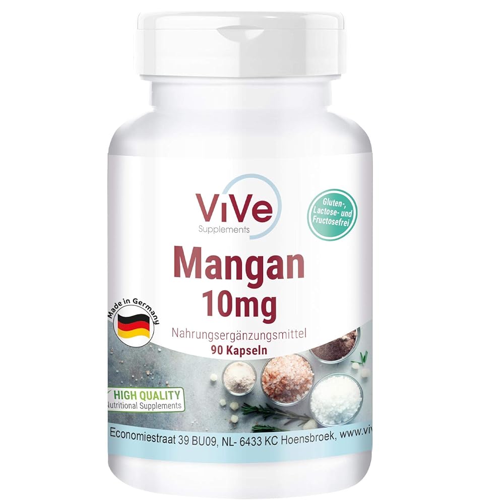 ViVe Manganese 10 mg Capsules